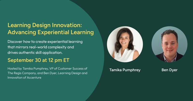 Upcoming Webinar: Learning Design Innovation: Advancing Experiential Learning thumbnail