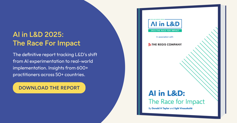 AI in L&D: The Race for Impact 2025 Report Download thumbnail