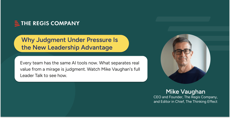 [Webinar Recording]: Why Judgment Under Pressure Is the New Leadership Advantage thumbnail