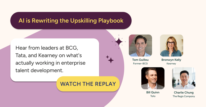 [Webinar Recording]: The New World of Upskilling in Professional Services Firms thumbnail